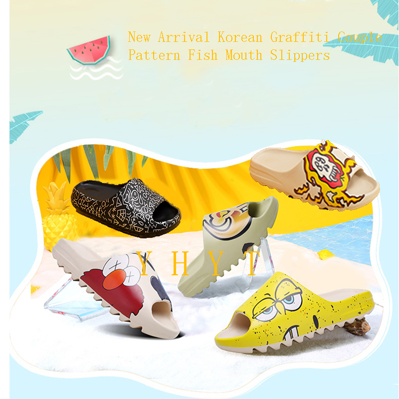 Sesame street yeezy online slides