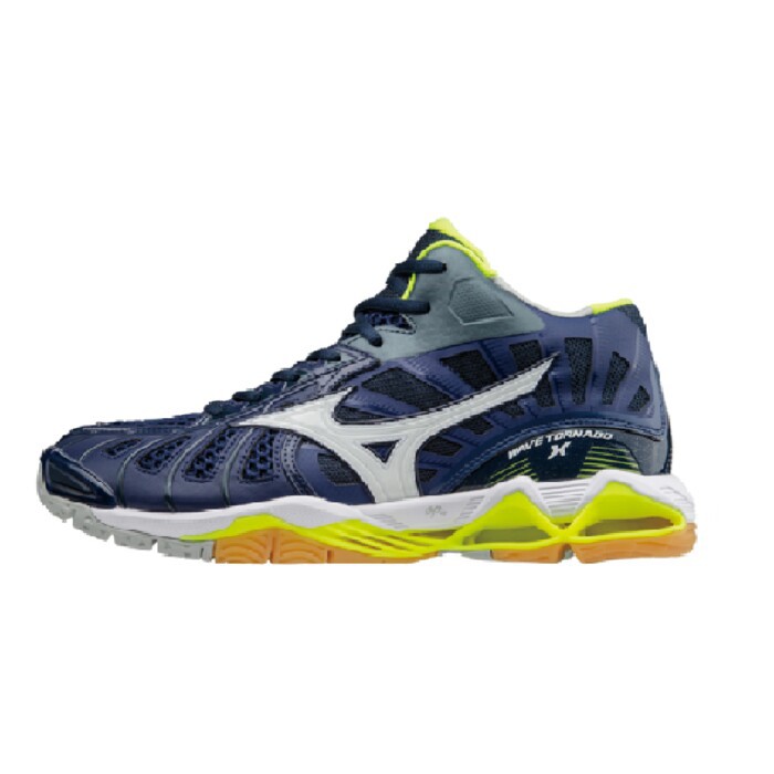 Mizuno WAVE TORNADO X MID BLUE DEPTHS WHITE Shoes For Women