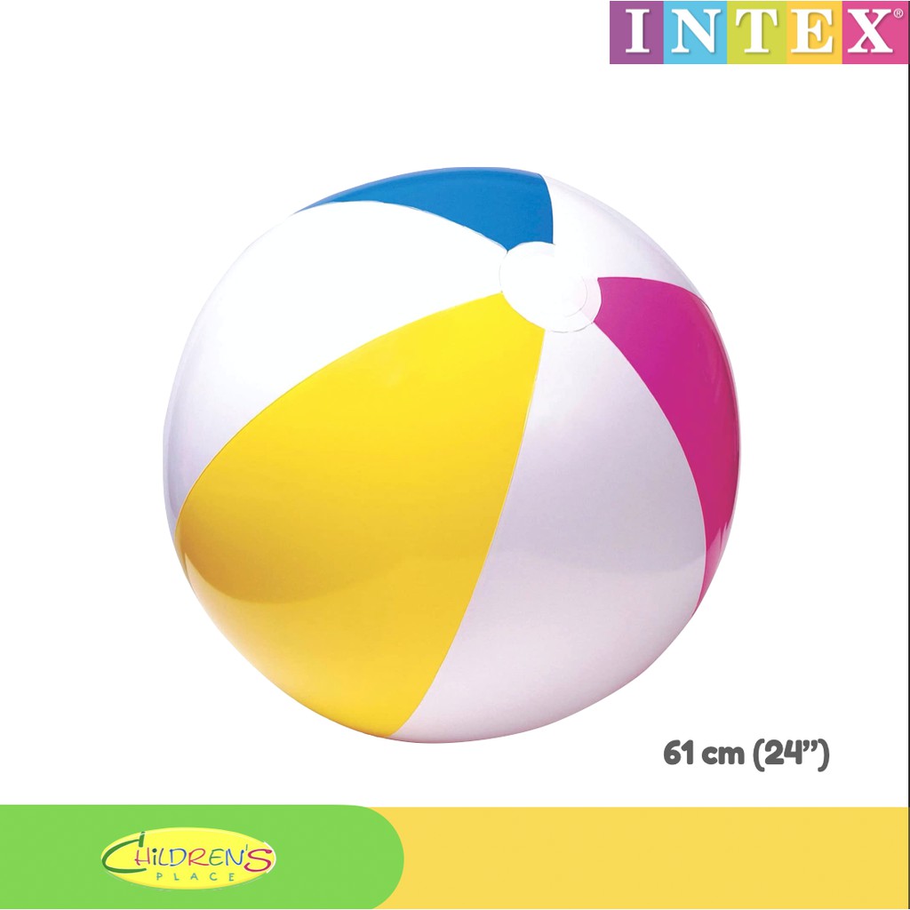 24-Inch Solid Yellow Beach Balls