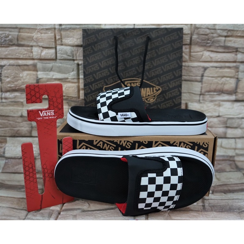 Vans slip on checkerboard on sale ultracush