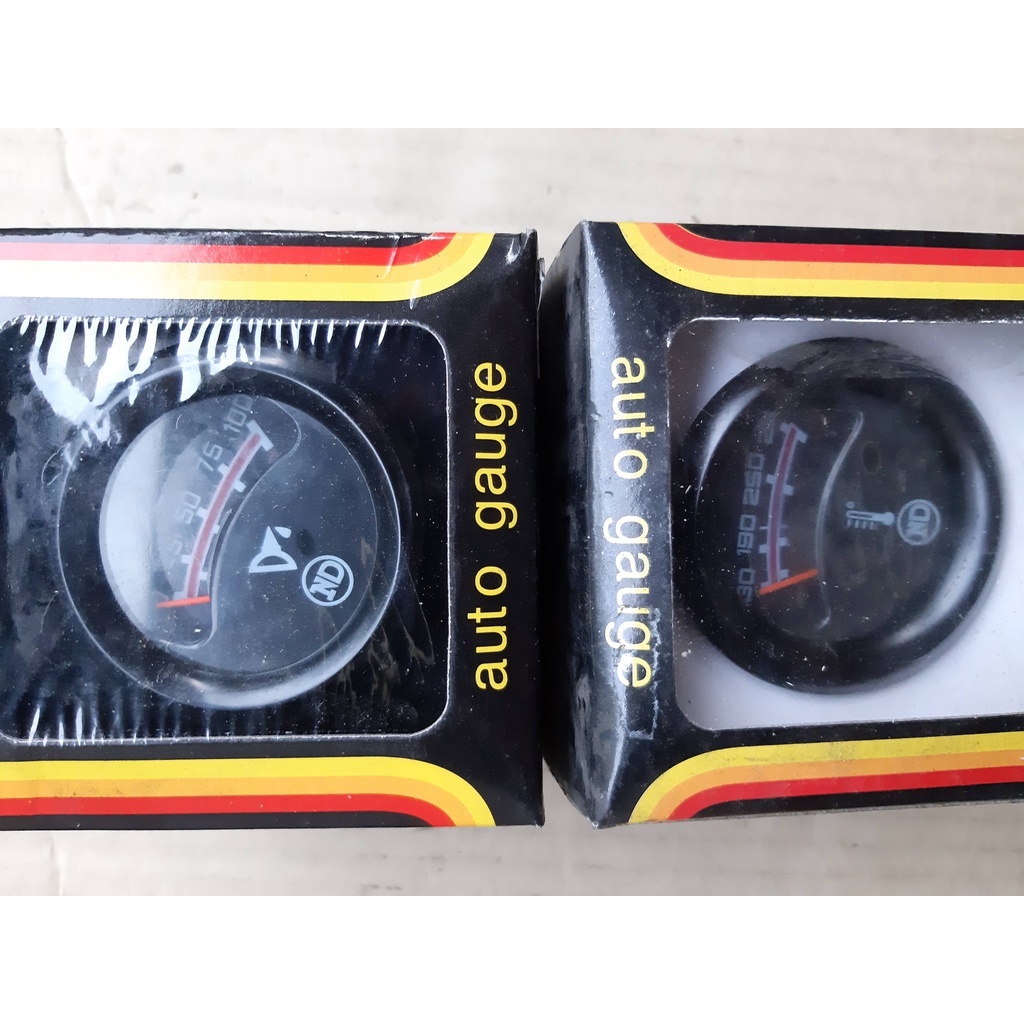 ND Oil, Ampere, Temperature, Speedometer Gauge UNIVERSAL | Shopee ...