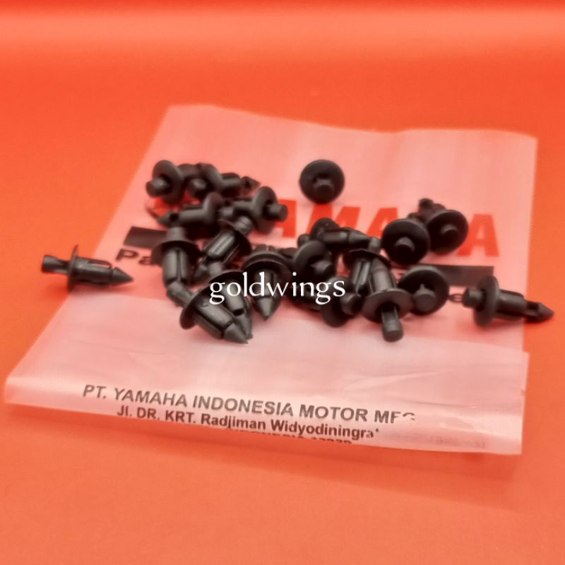 20 PCS PLASTIC RIVETS AEROX-NMAX-R15-RAIDER150F.I-RS150-PCX-ADV-NINJA ...