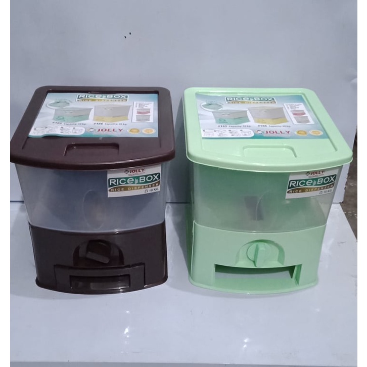 RICE BOX / RICE DISPENSER BY JOLLY | Shopee Philippines