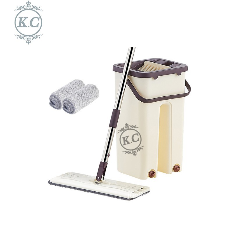 self wash mop self squeeze mop mop with bucket KC ☆Good Quality☆ ZH1133 ...