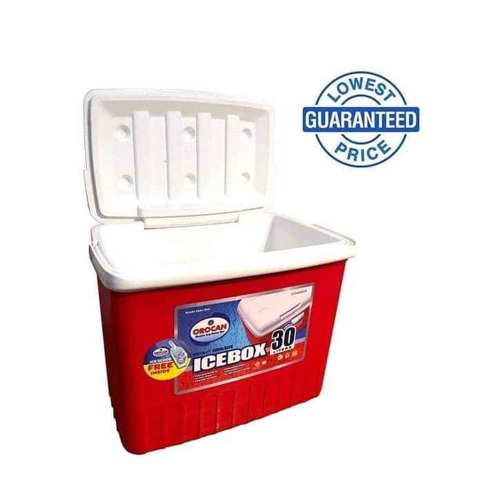Orocan insulated Ice box cooler 30liter=9230 Shopee Philippines