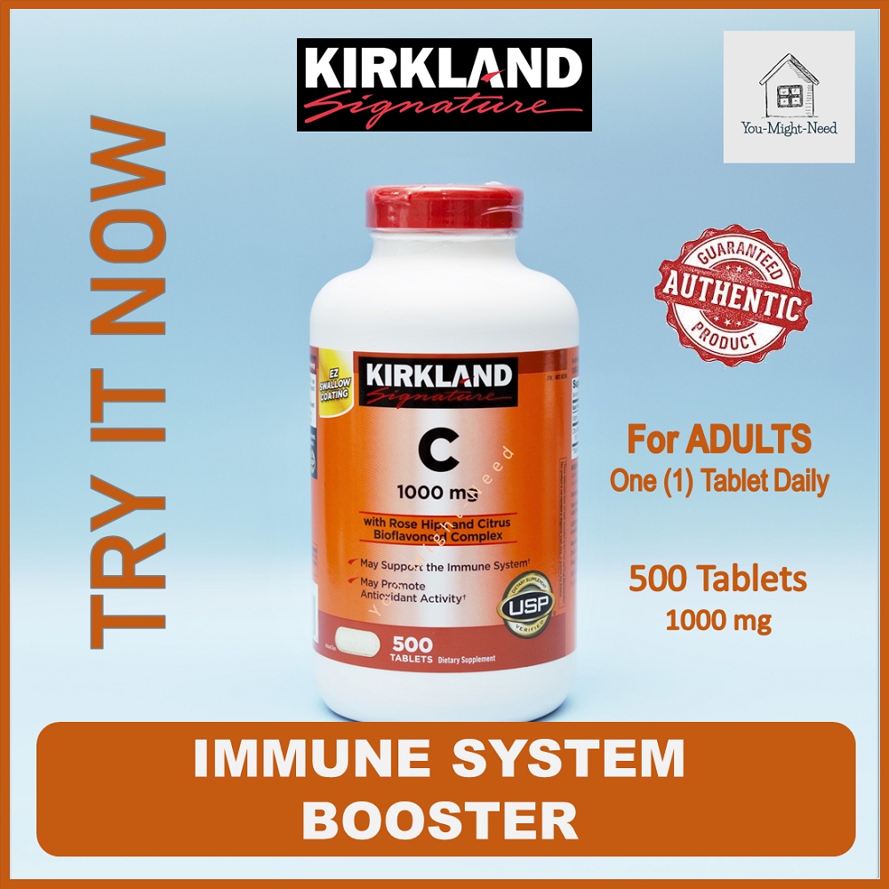 EXP. MAR 2025 Kirkland Signature Vitamin C w/ Rose Hips and Citrus