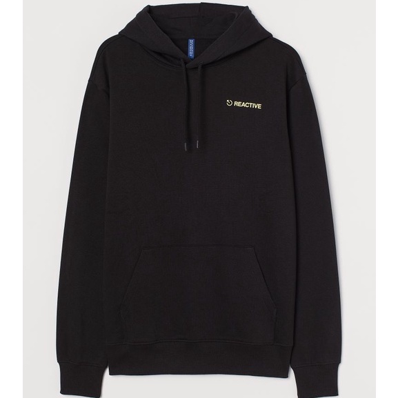 H&m divided black on sale hoodie