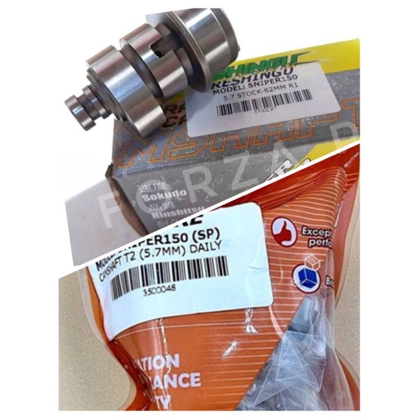 PITSBIKE R15 V2 RACING CAM CAMSHAFT 5.7MM Cam RESHINGU R15 DRAG ...
