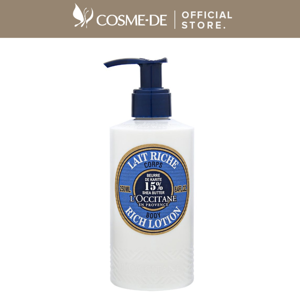 Loccitane Shea Butter Rich Body Lotion 250ml Shopee Philippines