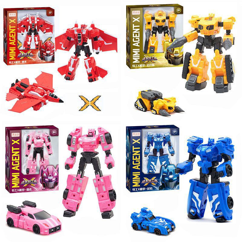 Ready Stock COD 5 Styles Transformer Machine Car Robot Toy
