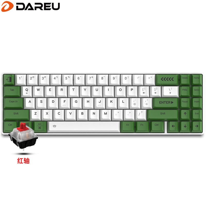 Daryou(dareu)EK871 Bluetooth DualMode Mechanical Keyboard Office