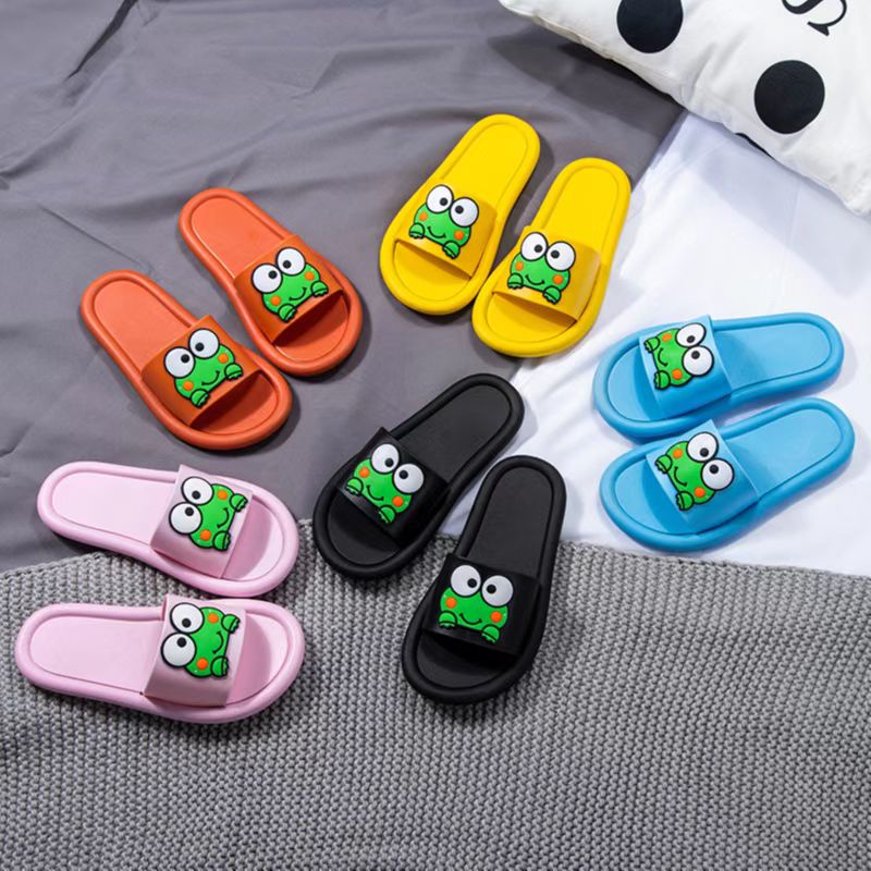 Kpop cute cartoon antiskid indoor and outdoor soft rubber slippers for ...