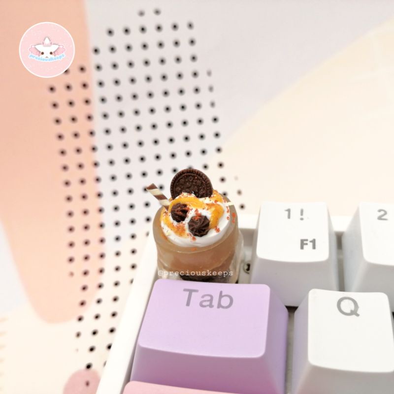 Caramel Frappé Artisan keycaps | Shopee Philippines