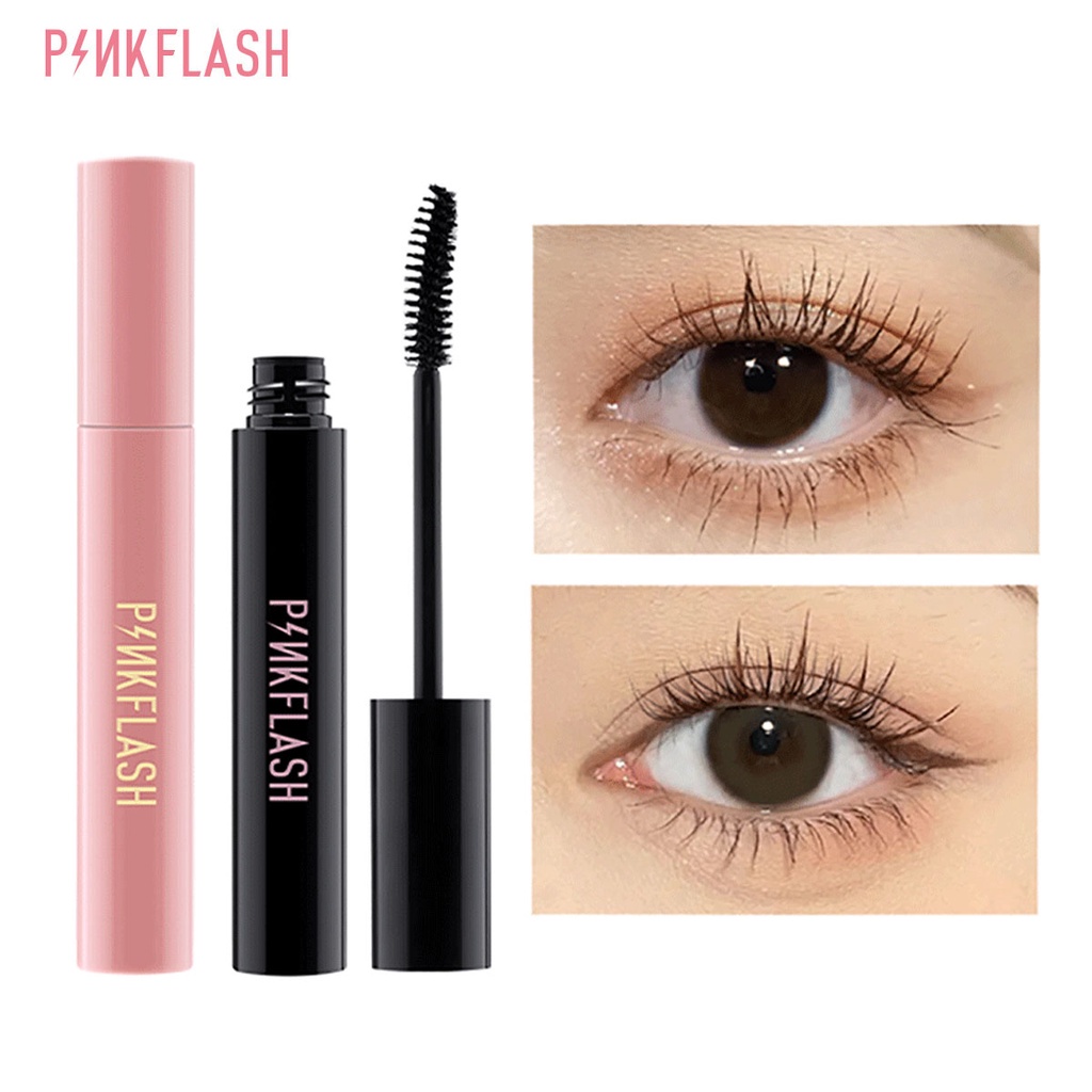 Pinkflash Mascara Lengthening Volume Waterproof Fiber-filled Silicone 