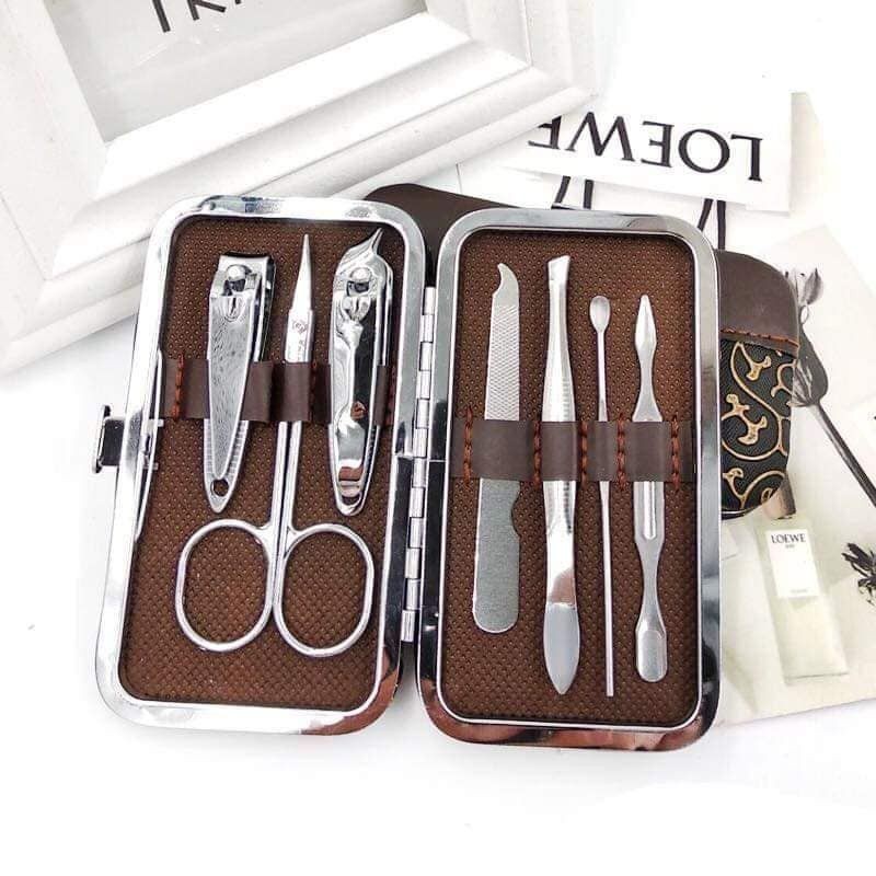 7 In 1 Stainless Steel Nail Cutter Set Nail Clipper Kit Home Personal