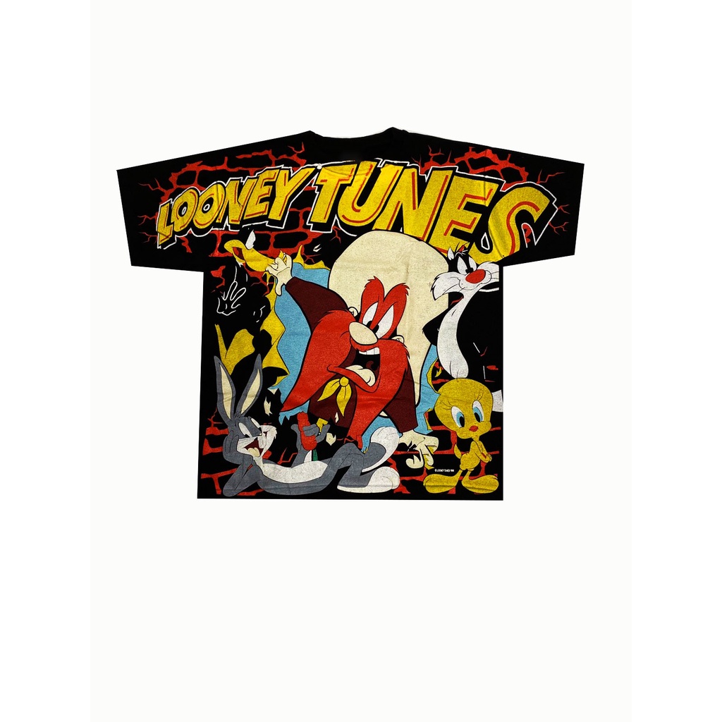 Oversized tshirt bootleg looney tunes | Shopee Philippines