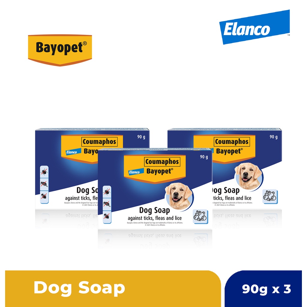 Set Of 3 Bayopet Tick And Flea Soap 90G Shopee Philippines