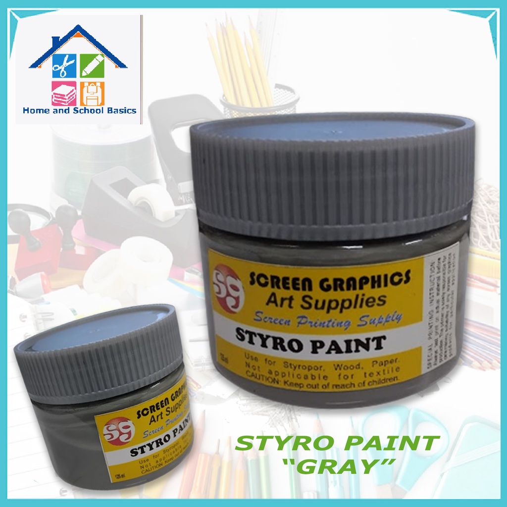 Styro Paint Good for Arts and Crafts Painting Skills Different