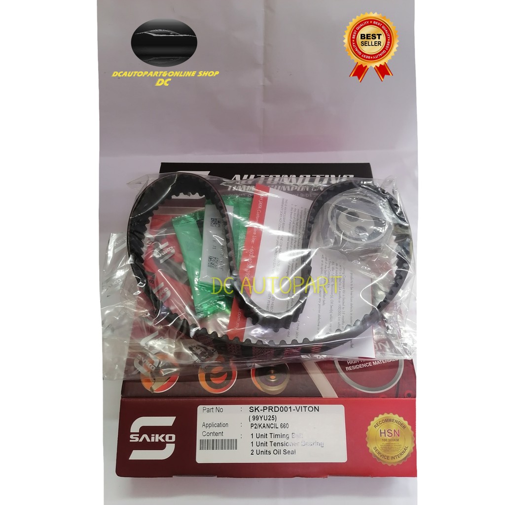 PERODUA KANCIL 660 SAIKO TIMING BELT KIT SET ( 99YU25 ) Shopee Philippines