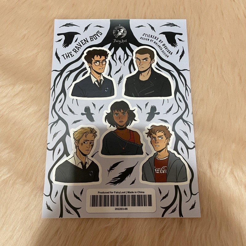 The Raven Boys (FL Sticker Set) | Shopee Philippines