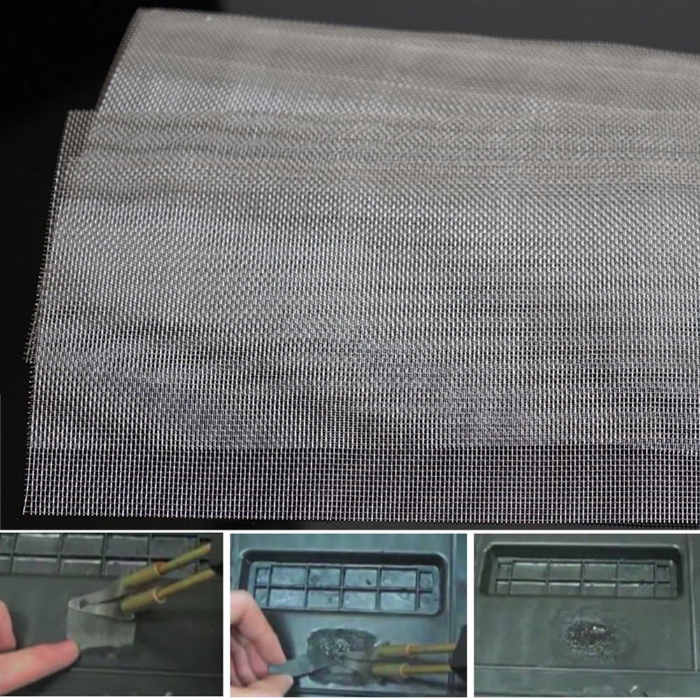 Stainless Steel Mouldings Car Bumper Fix Front Grille Net Repairing