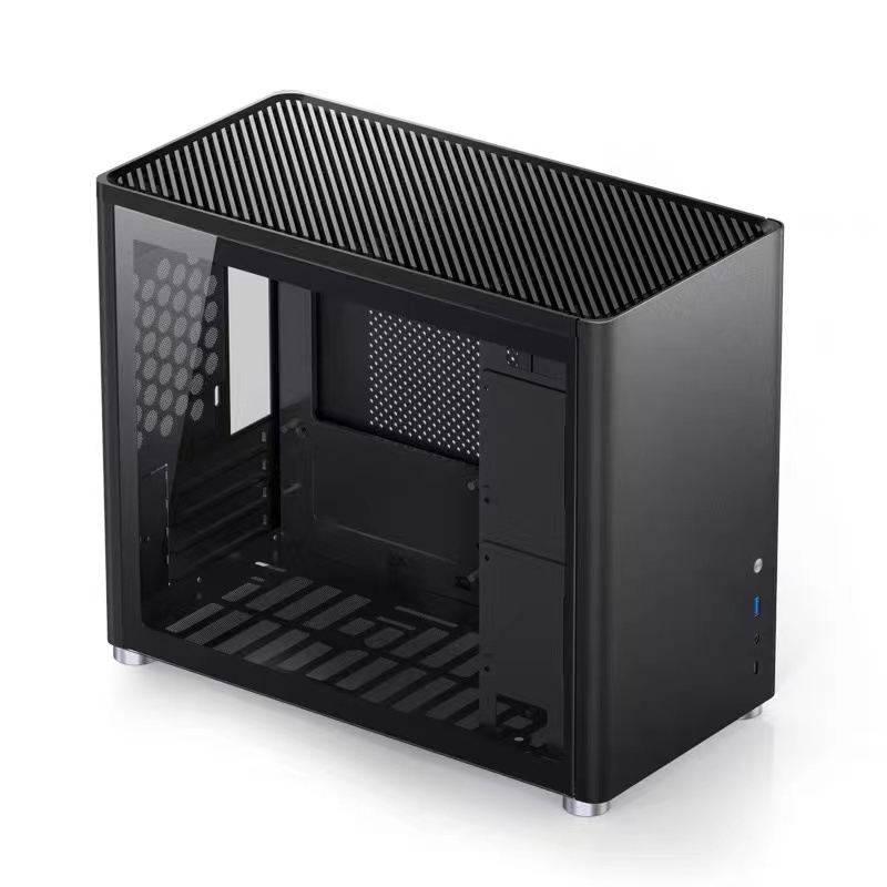 JONSBO D30 Micro MATX/ITX Mini Computer Case Desktop Aluminum Alloy ...