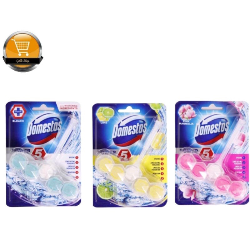 Domestos Power 5 Rim Block Bathroom Cleaners | Shopee Philippines