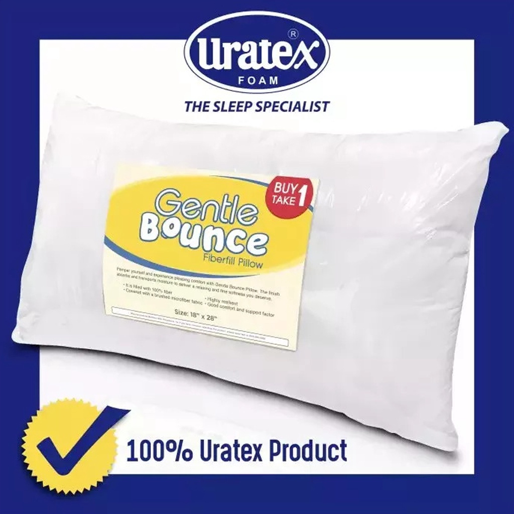 Gentle bounce fiberfill clearance pillow