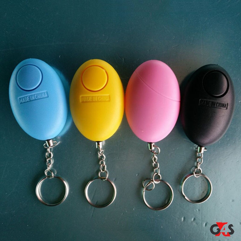 【XS】 Self Defense Keychain Personal Alarm Emergency Siren Song Survival  Whistle Device