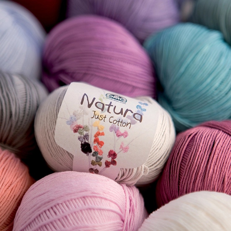 Art. 302 - DMC Natura Just Cotton 100% Cotton Yarn For Knitting/Crochet ...