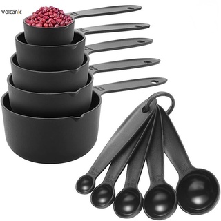 10pcs Measuring Cups Premium Stackable Tablespoons Measuring Spoon