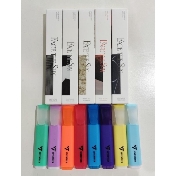 Seventeen Face The Sun Highlighter Pen Shopee Philippines