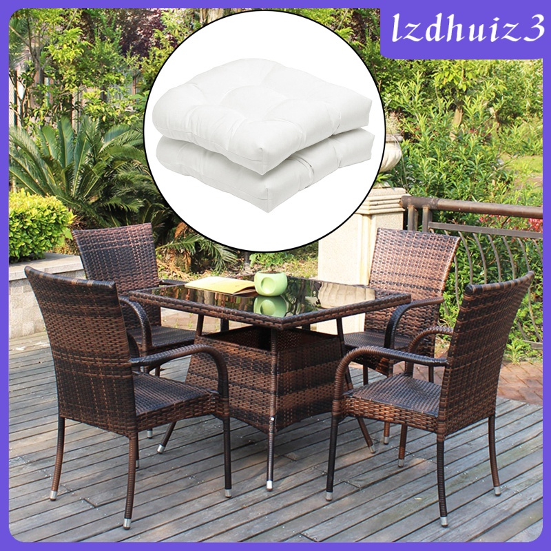 QrpO Gemgem Loey Outdoor Wicker Seat Cushions Set of 2 Shopee