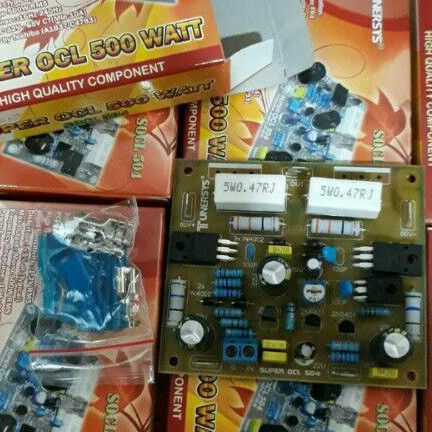 Socl 504 500W Power Driver Kit Super Amplifier ocl SOCL 500 Watt Fiber