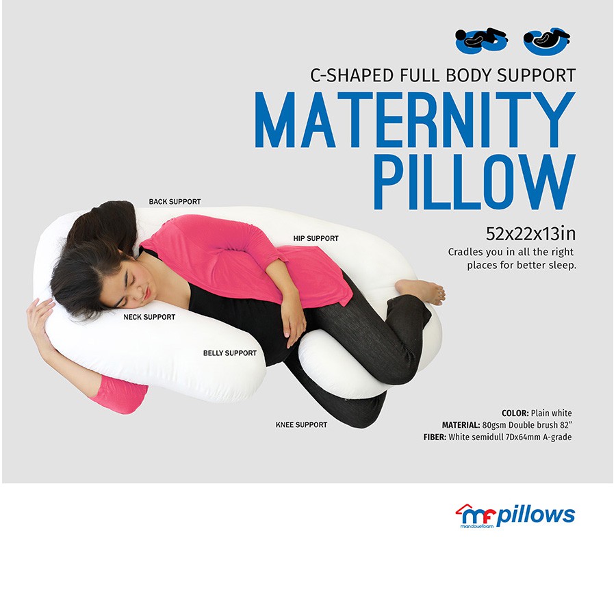 Mandaue foam maternity pillow discount