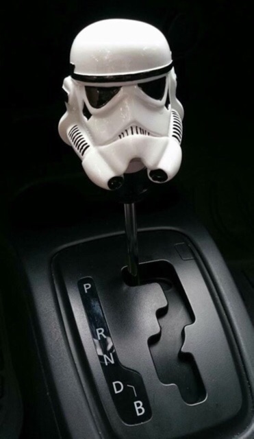Star Wars Imperial Stormtrooper Car Auto Manual Craft Shift Gear Shifter  Knob
