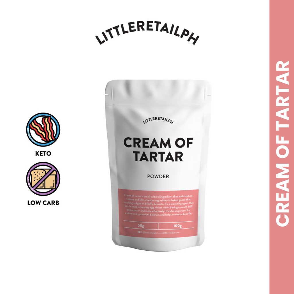 Cream of Tartar Keto/Low Carb Approved Shopee Philippines