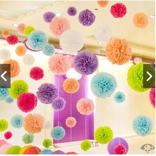 1Pc 30CM Paper Flower Ball Wedding Birthday Hanging Decoration