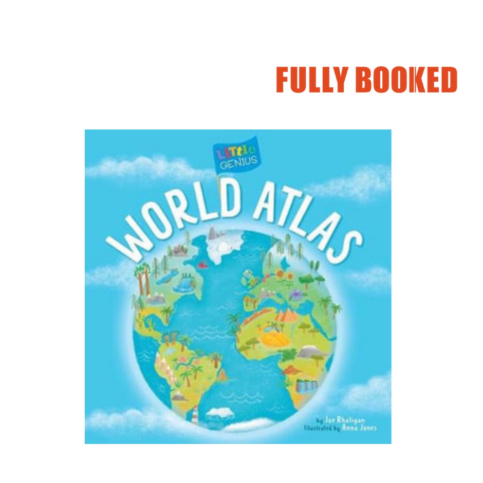 Little Genius World Atlas (Board Book) by Joe Rhatigan | Shopee Philippines
