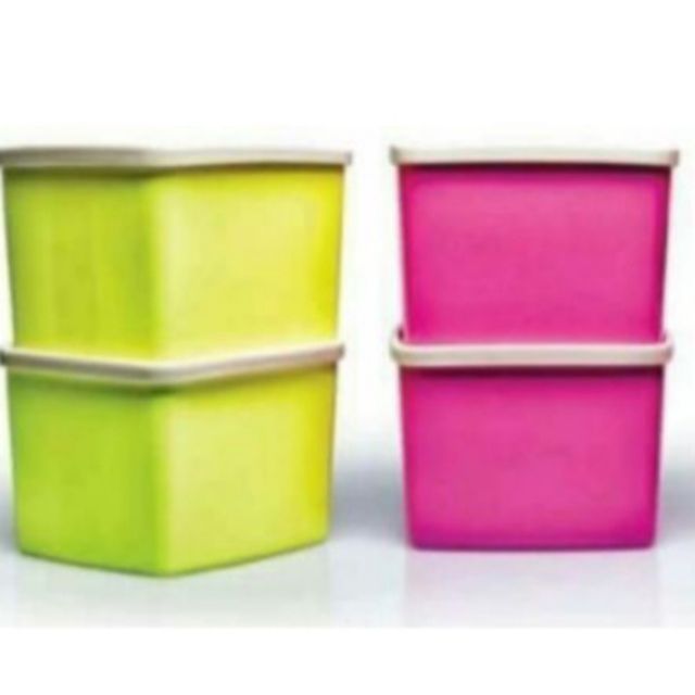 Tupperware Medium Square Rounds | Shopee Philippines