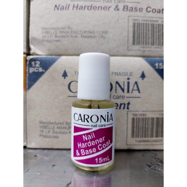 15ml Caronia Nail Care Kit fastdry top Coat Kwikdry and base coat