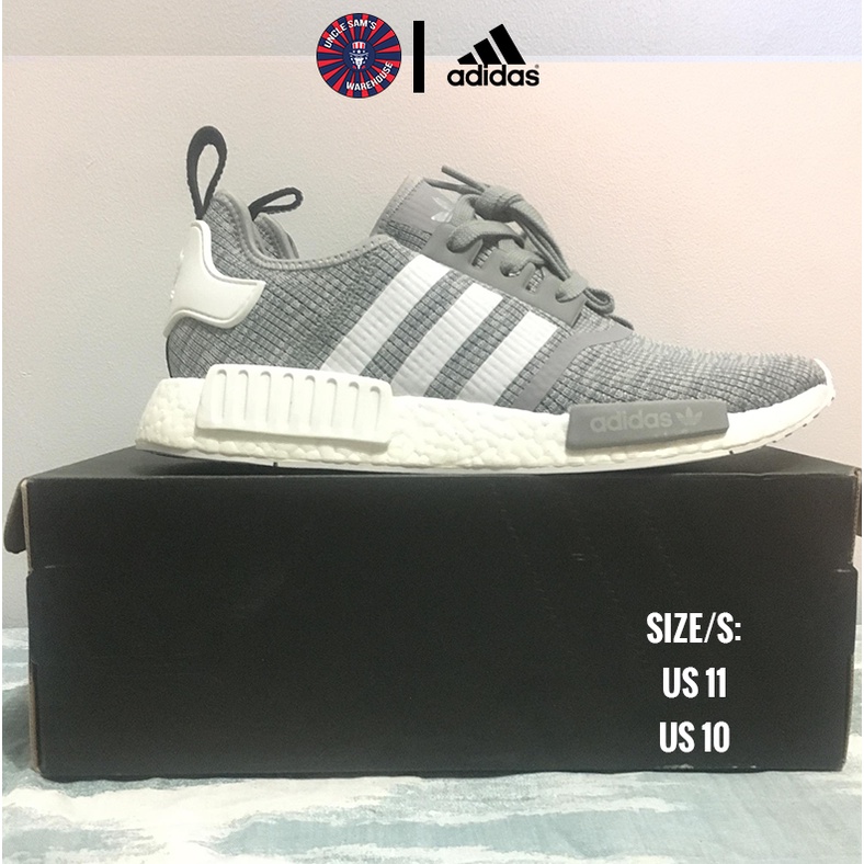 NMD R1 Glitch Camo Grey White Size 11 10 BB2886