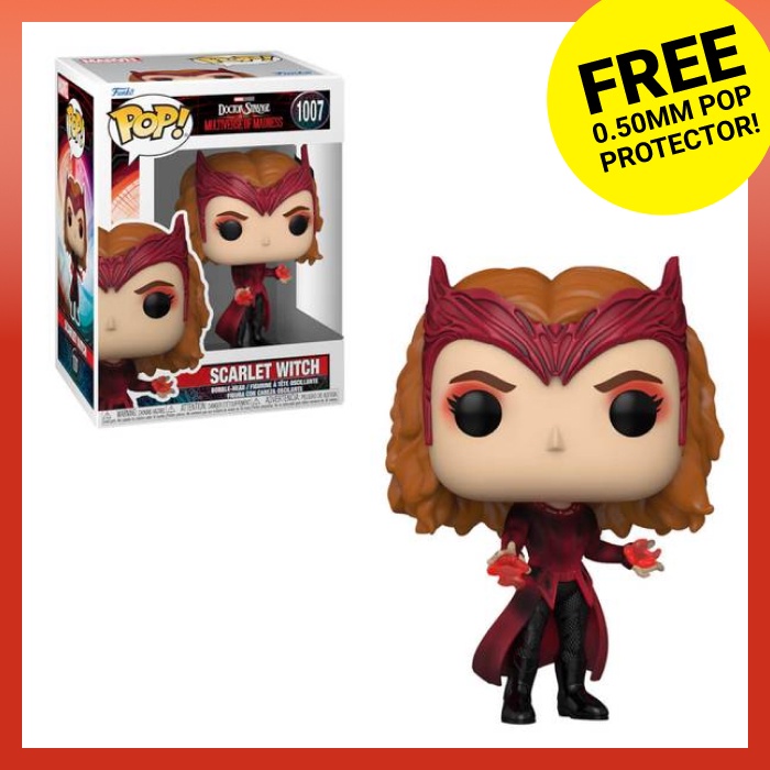 Buy Pop! Scarlet Witch with Heart Hex at Funko.