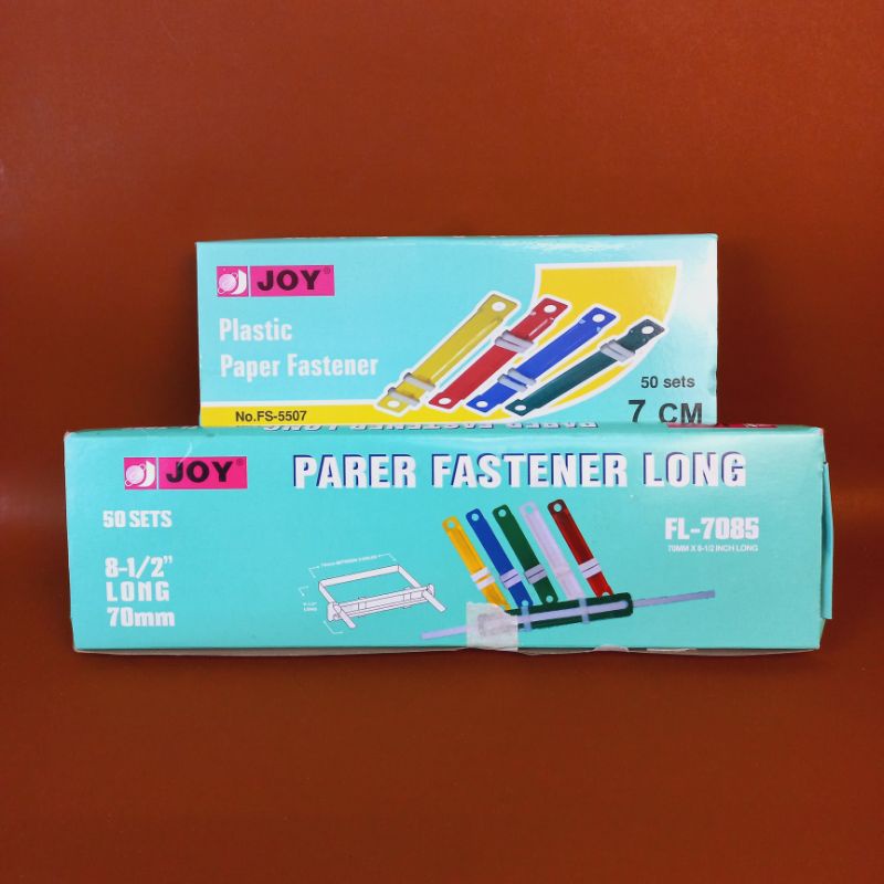 Plastic Paper Fastener 7Cm And 8.5 Cm 50 Pcs. 70Mm | Shopee Philippines