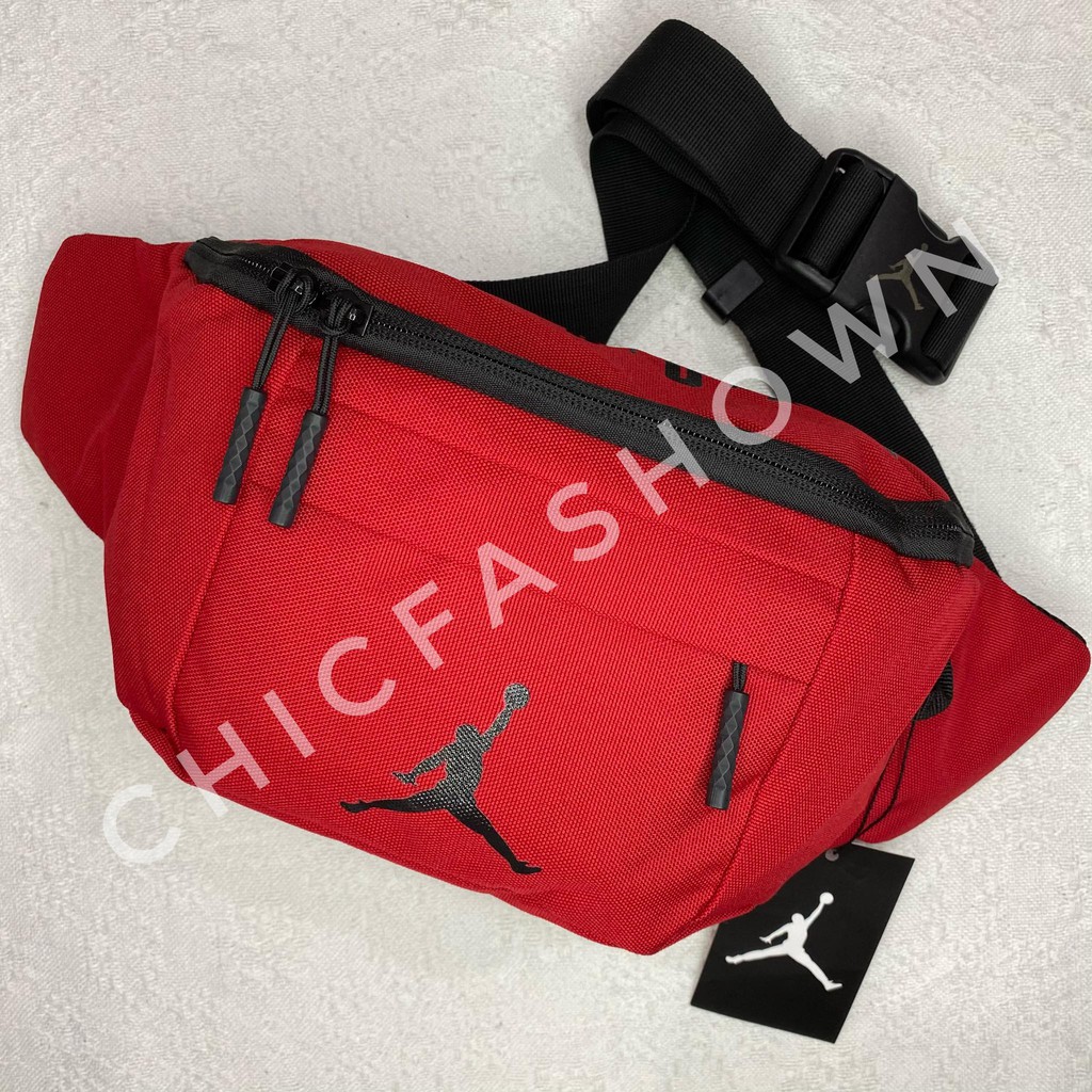 Jordan belt store bag red