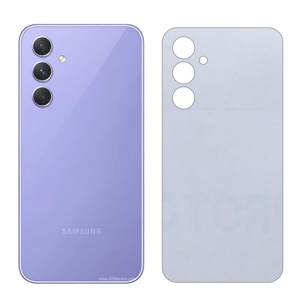 Samsung A54 5G Back Sticker Clear Matte Anti-Fingerprint Decal | Shopee ...