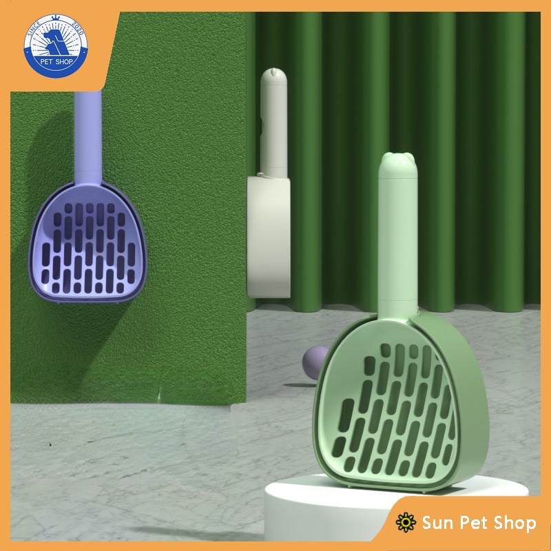 Multifunctional Cat Litter Shovel Toilet Plastic Feces Shovel Dog Cat Cleaning Shovel Shovel