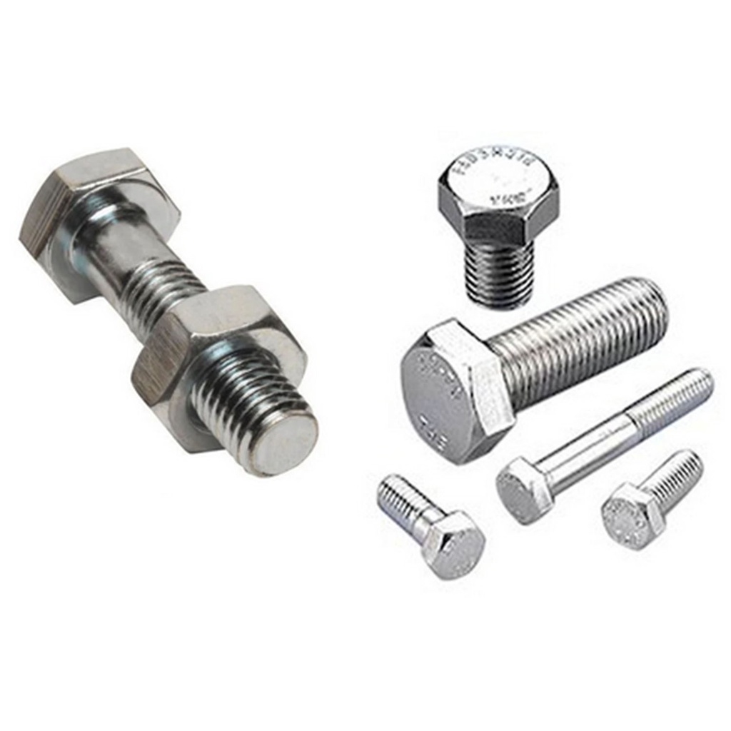 SS BOLT 5MM X 20MM WITH 1 PIECE NUT ( STAINLESS STEEL ) Shopee