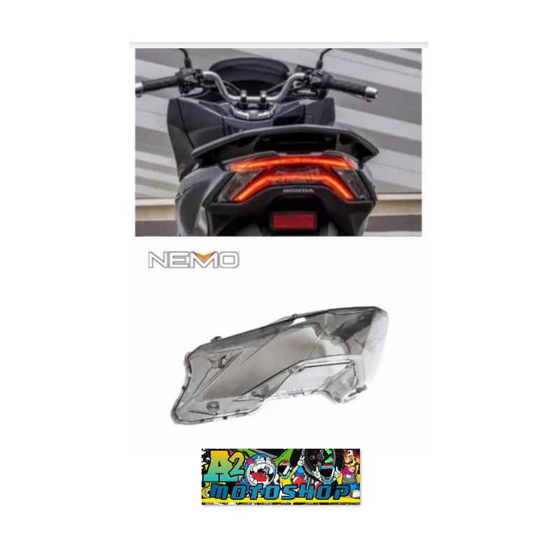 PCX 160 Clear Smoke Tail Light Lens NEMO | Shopee Philippines