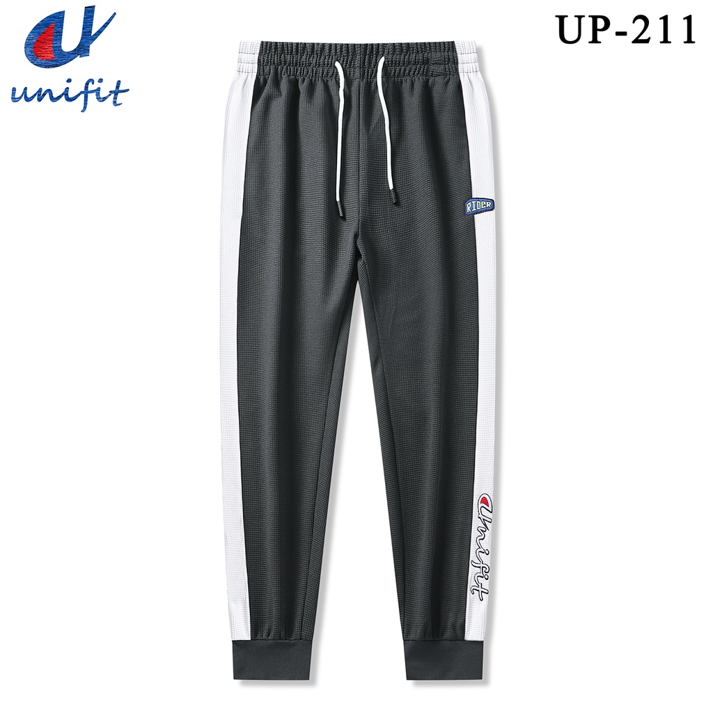 UNIFIT Waffle Jogger Pants Men's Fashion Jogging Casual Walker Up-211 ...